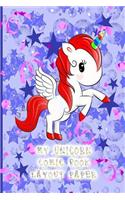 My Unicorn Comic Book Layout Paper