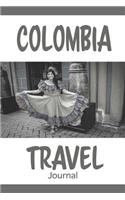 Colombia Travel Journal: Blank lined diary