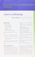 Careers In Anthropology Module