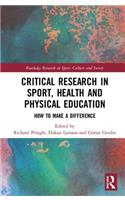 Critical Research in Sport, Health and Physical Education