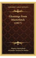 Gleanings from Maeterlinck (1917)