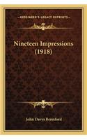 Nineteen Impressions (1918): (English)