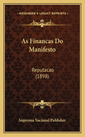 As Financas Do Manifesto