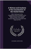 A History and Analysis of the Constitution of the United States