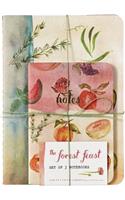 Forest Feast Notebooks (Set of 3)