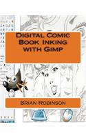 Digital Comic Book Inking with Gimp