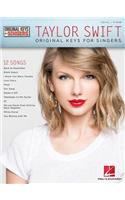 Taylor Swift - Original Keys for Singers
