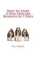 How To Start A Dog Daycare Business In 7 Days