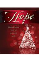 Hope Tree Advent Bulletin, Large (Pkg of 50)
