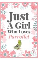 Just A Girl Who Loves Parrotlet