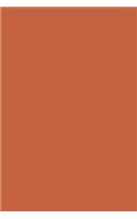 Dot Grid Rust colored Bullet Journal