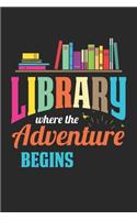 Library where the adventure begins