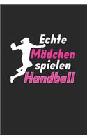 Echte Mädchen Spielen Handball