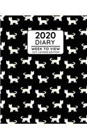2020 Diary Week to View Cats: Cat Lovers Diary 2020 Calendar, Planner, Inspirational Quotes for Women Men
