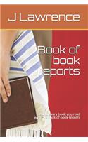 Book of book reports: Record every book you read with this book of book reports