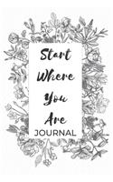 Start Where You Are