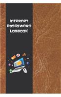 Internet Password Logbook