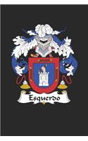 Esquerdo: Esquerdo Coat of Arms and Family Crest Notebook Journal (6 x 9 - 100 pages)