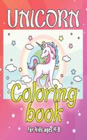 Unicorn Coloring Book for Kids Ages 4-8