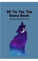 3D Tic Tac Toe Game Book 464 Game Grids Ready to Play