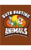 Cute Farting Animals Coloring Books For Kids