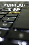 Password Logger Notebook What's My Login