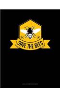 Save the Bees: Unruled Composition Book(51 Unruled Composition Book)