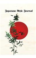 Japanese Style Journal: Genkouyoushi Paper 124 Pages Notebook Notes Writing Workbook