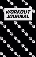 Workout Journal: 6x9 Workout Log Book with One Rep Weightlifting Bench Press Chart and Blank Lined Paper