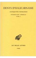Denys d'Halicarnasse, Antiquites Romaines