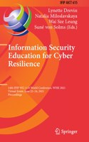 Information Security Education for Cyber Resilience