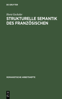 Strukturelle Semantik des Französischen: (6 Romanistische Arbeitshefte)
