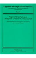 Regionalitaet ALS Kategorie Der Sprach- Und Literaturwissenschaft