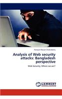 Analysis of Web security attacks