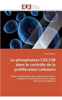 Phosphatase Cdc25b Dans Le Contrôle de la Prolifération Cellulaire