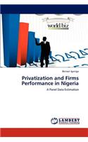 Privatization and Firms Performance in Nigeria
