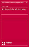 Apothekerliche Wertreklame