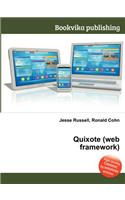 Quixote (Web Framework): (English)