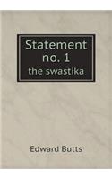 Statement no. 1 the swastika: (English)