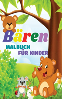 Bären Malbuch für Kinder