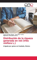 Distribución de la riqueza generada en vid (Vitis vinifera L.)