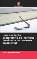 Uma avaliação exploratória do indivíduo dominante no processo orçamental
