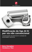 Modificação da liga Al-Si por via não convencional
