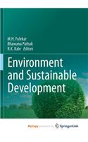 Environment and Sustainable Development