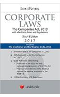 LexisNexis Corporate Laws (The Companies Act, 2013 with allied Acts, Rules and Regulations) Including The Insolvency and Bankruptcy Code, 2016 (Palmtop Edition)