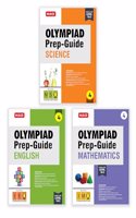 MTG Olympiad Prep-Guide Class-4 Mathematics, Science & English (Set of 3 Books) - For SOF 2025-26 Exam
