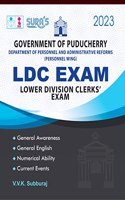 SURA'S Puducherry LDC (Lower Division Clerks) Exam Book in English Medium - Latest Updated Edition 2023