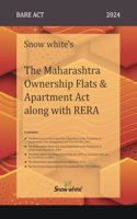 Snowwhite's The Maharashtra Ownership Flats (MOFA) & Apartment Act and Rules along with RERA - Bare Act