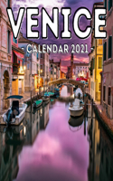 Venice Calendar 2021: 16-Month Calendar, Cute Gift Idea For Italy Lovers Women & Men