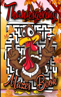 Thanksgiving Mazes Book